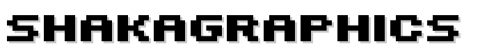 SHAKAGRAPHICS 14 font